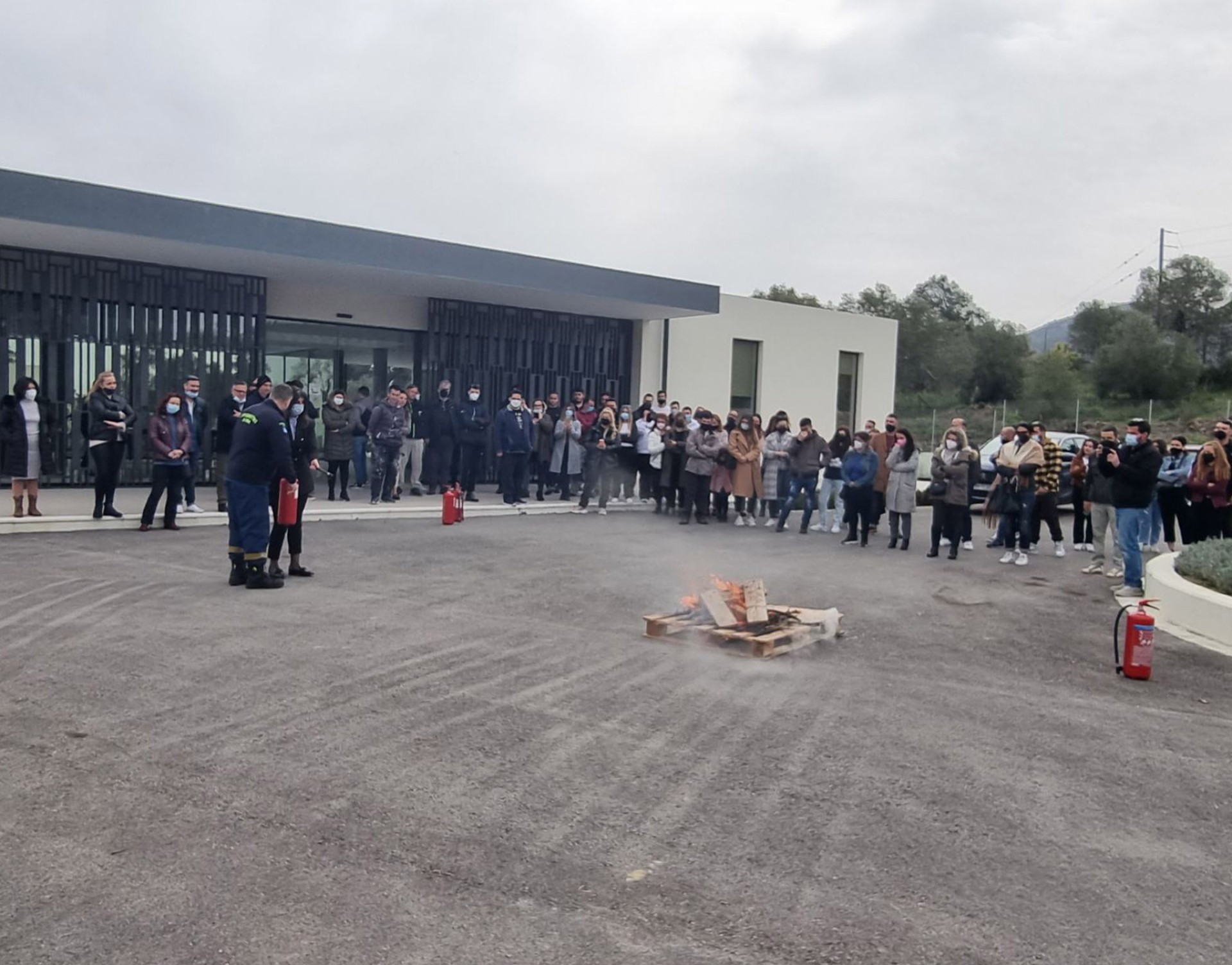 Εκπαίδευση Προσωπικού Ομίλου σε Θέματα Πυροπροστασίας